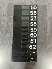 Lot of 10 JVC 6-Disc CD Magazine Cartridges XC-M75 - Numbered 55 - 64