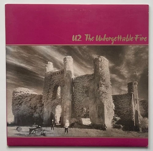 ORIGINAL Vtg 1984 U2 Album THE UNFORGETTABLE FIRE Lp 1ST PRESSING VINYL is MINT!
