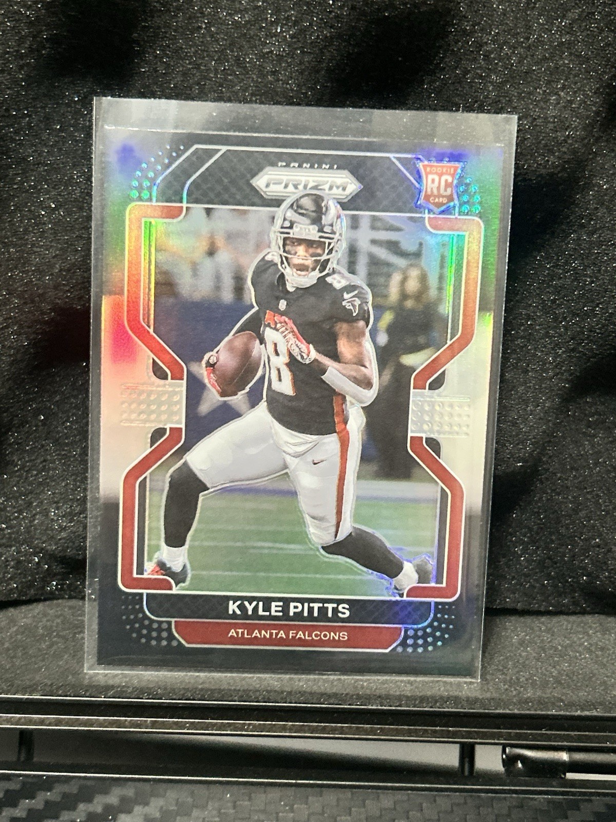 2021 Panini Chronicles - Prizm Black Kyle Pitts #PB-7 Silver Prizm (RC)