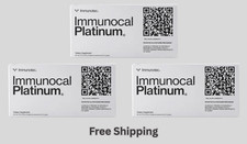 3 X Immunotec Immunocal Platinum 3 Boxes 90 Pouches - New Fs