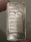 1974 Ten Commandments Great Lakes Mint 1oz Silver  Very Rare B12