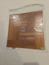Giannis Antetokounmpo signed Milwaukee Bucks floorboard(linoleum)  CAS COA