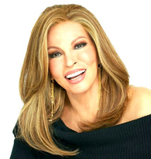 NICE MOVE Raquel Welch Wig RL13/88GOLDEN PECAN HeatOKLaceFtMonoPart 5STARS