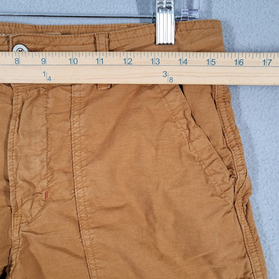 Pantalones cortos Anthropologie para mujer 28 marrón tiro alto utilitario The Wanderer Foto 2 de 4