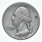 1939 Washington Quarter Estate Coin Collection *985