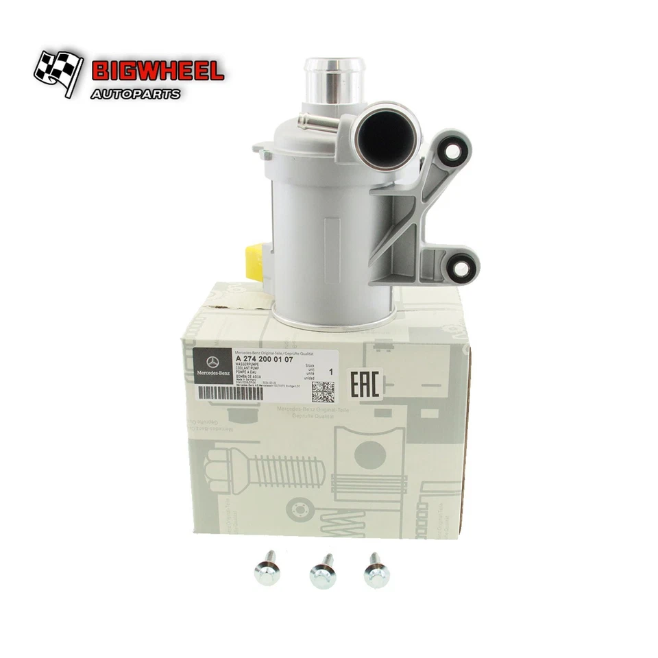 OEM! Electric Water Pump For Mercedes-Benz C180 C200 C250 E300 C300 2742000107 - Image 4 of 4