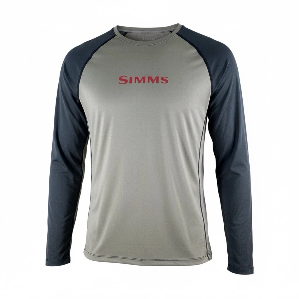 Chemise Simms Homme Verte UPF - Pêche & Outdoor - Taille S