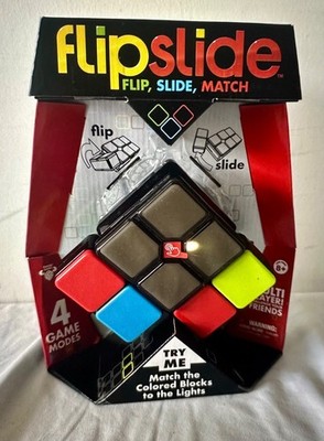 FlipSlide Flip, Slide, Match Electronic Game New In Box Fun Family Free Shipping