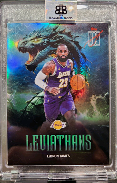 Topps Signatures Class Leviathans Lebron James SSP #LEV-1