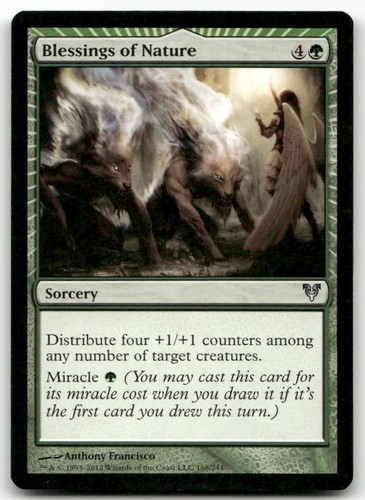 Blessings of Nature 168/244 Avacyn Restored