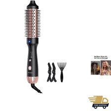 Thermal Brush, 1.5 Inch Heated Round Curling Brush, 800M Negative Ions Cerami...