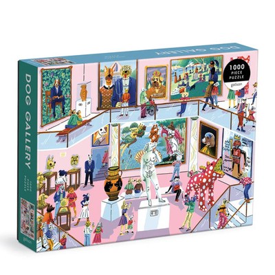 Dog Gallery 1000 Piece Puzzle Galison Spiel Englisch 2022 Galison