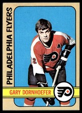 1972-73 Topps Hockey Card Gary Dornhoefer Philadelphia Flyers #41 EX