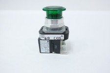 Allen Bradley 800T-FXTQH2GA1 Green Illuminated Push-pull Button 12-130v-ac/v-dc
