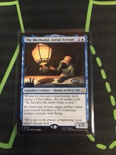 MTG Magic The Gathering The Mechanist, Aerial Artisan TLA Rare Blue Ally Avatar