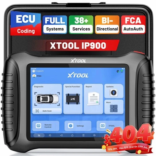 XTOOL IP900 OBD2 Scanner Car Diagnostic Tool 4000+Bidirectional FCA E.CU Coding - Bild 1 von 13