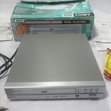 Coby CD/DVD Player DVD-224 Compact Slim Progressive Scan MP3 Dolby Digital Works