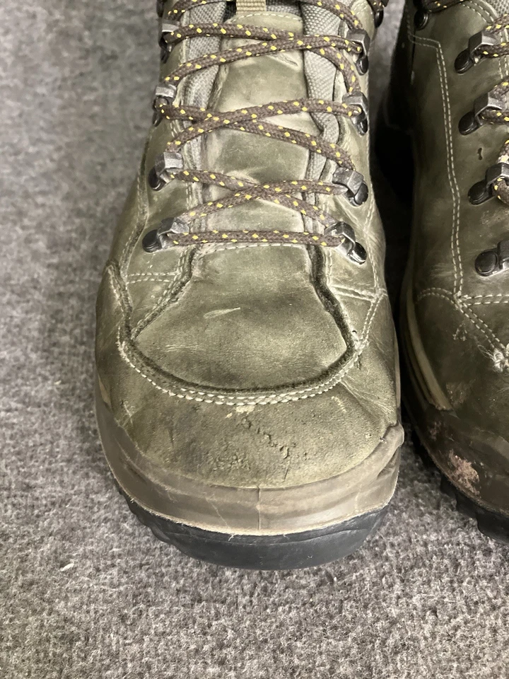 Lowa Renegade EVO GTX Botas Hombres 11.5 Verde Medio Gore-Tex Impermeables Senderismo Vibram Foto 4 de 4