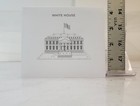 Metal Earth White House 3D Steel Sheet Model Kit, Unassembled, Silver — photo 3