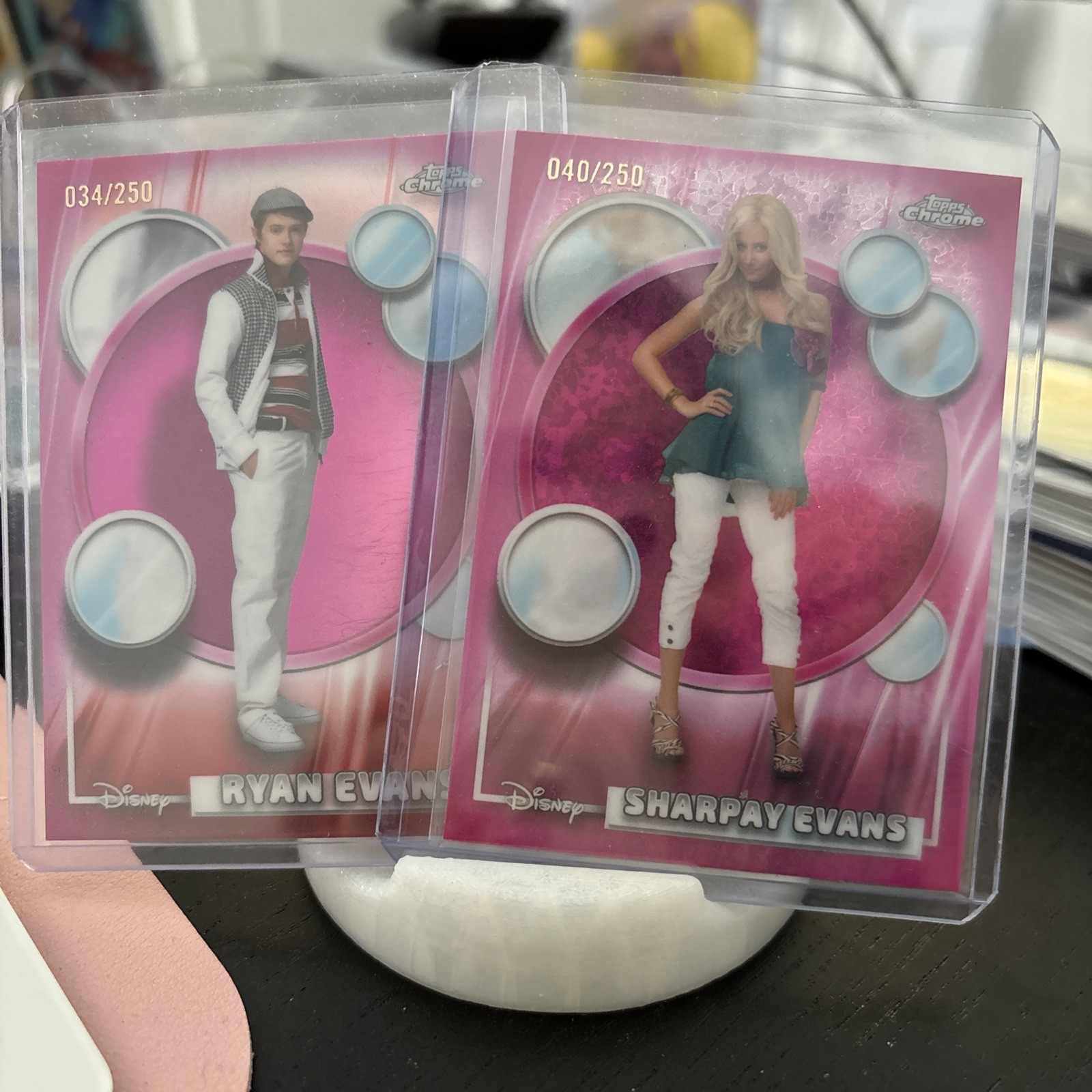 2026 Topps Chrome Ryan Evans & Sharpay Evans /250