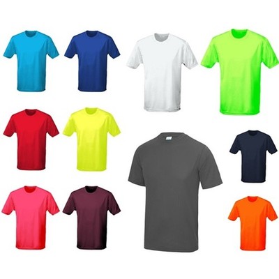 AWDis JUST COOL Funktionsshirt Performance Shirt Herren Übergröße bis 5XL JC001