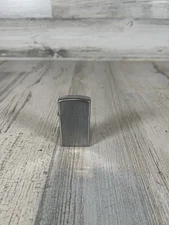 Zippo Lighter 1968 Slim Red Bottom, No Flint - Read Description