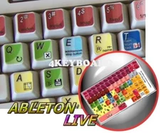 Ableton Live keyboard sticker