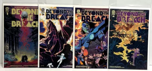 BEYOND THE BREACH ISSUES 1-4 AFTERSHOCK COMICS 2021 NICE LOT OF BOOKS, NICE READ