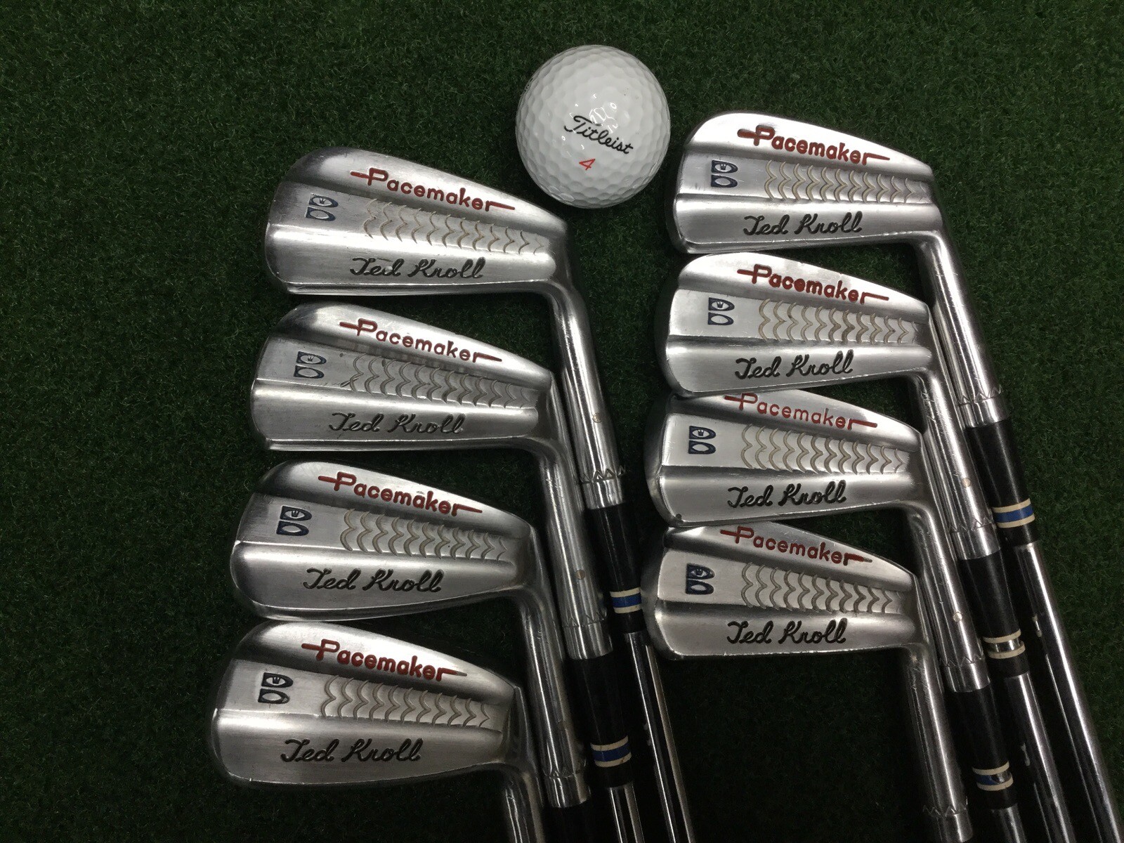 MacGregor Blades Iron Set 29 Irons Ted Knoll Pacemaker Steel Shaft RH