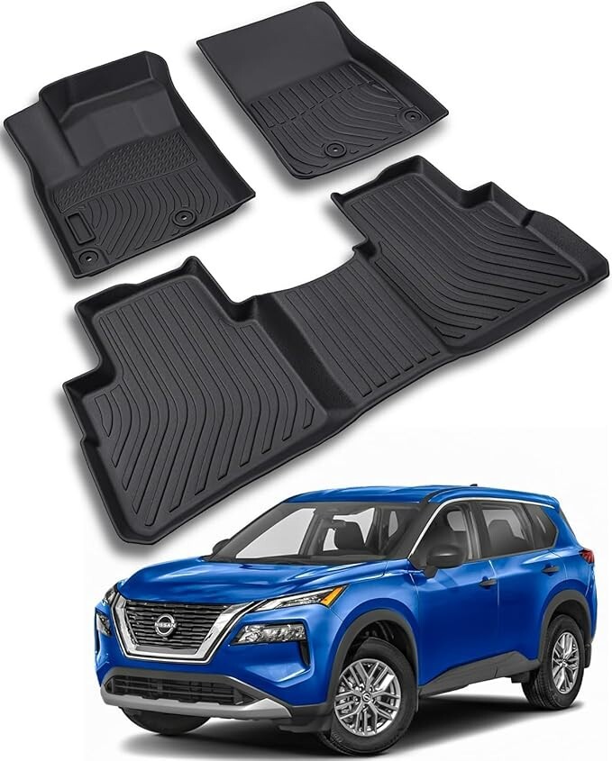 Alfombrillas para todo tipo de clima para 2021-2025 Nissan Rogue