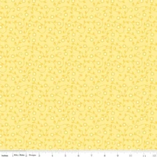 Yard~ Sunny Skies Vines Yellow, By Riley Blake $3.99 Ships ANY Amount Of Fabric