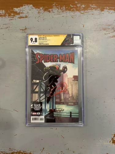 Spider-Man #2 LCSD Variant CGC SS 9.8 Signed Shameik Moore