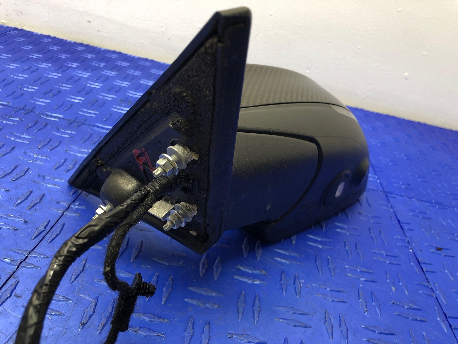 2013-2021 MASERATI QUATTROPORTE M156 RIGHT LEFT DOOR MIRROR SET W/CAMERAS CARBON