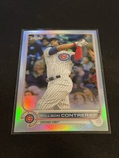 Wilson Contreras 2022 Topps Chrome #13 Base Refractor Chicago Cubs