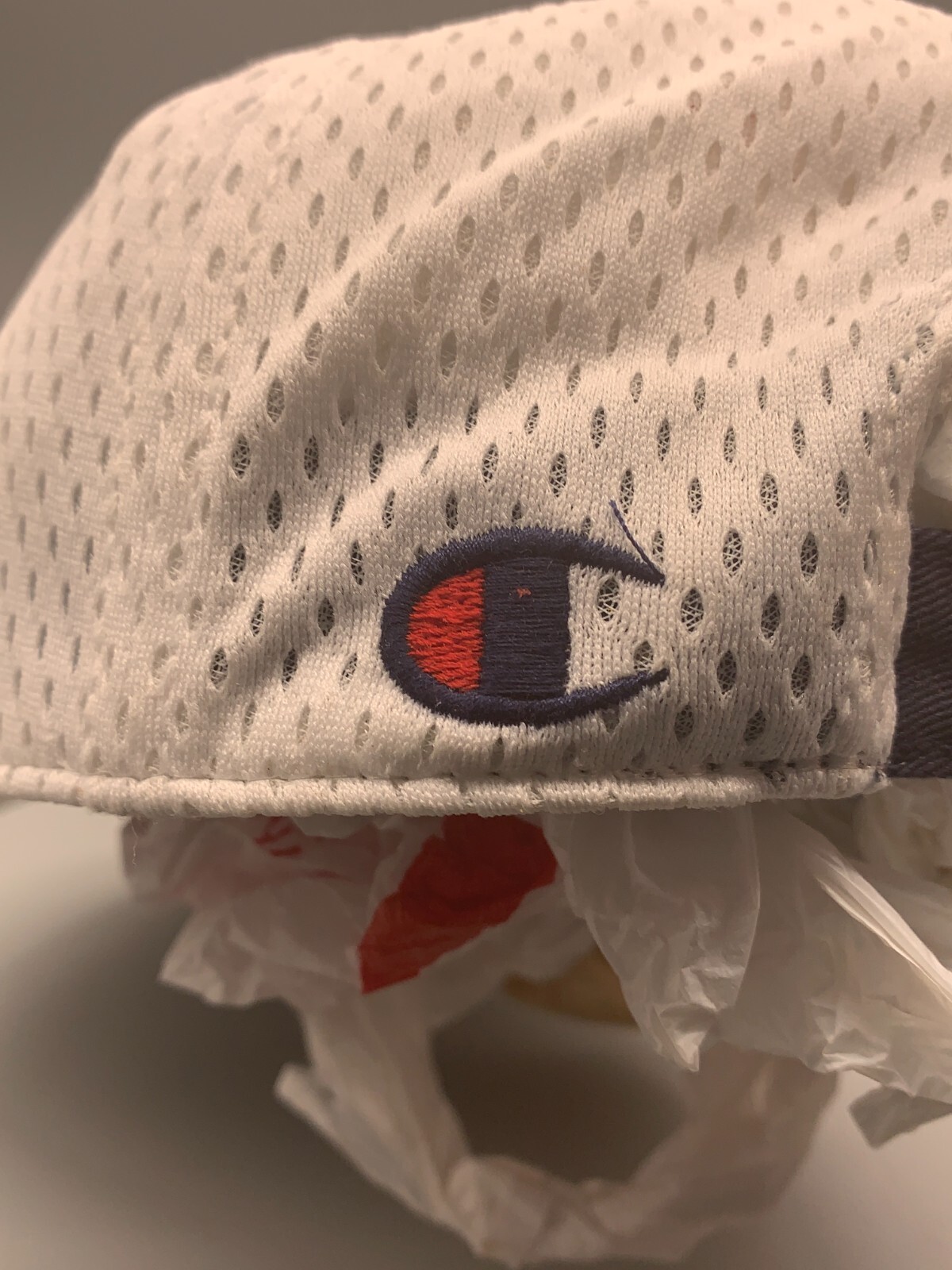 Synchronized Skating Hat Cap Strap Back White Blu… - image 5