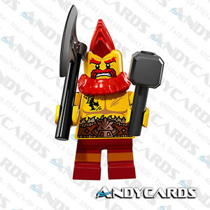 #10 â» Nano Battle/Battle Dwarf â» Lego Minifigures Series 17 â» ANDYCARDS | eBay