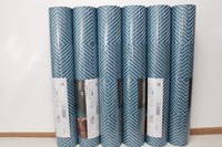 6 Rollen Vliestapete As Creation Metropolitan 36926-4 Blau Metallic Gemustert