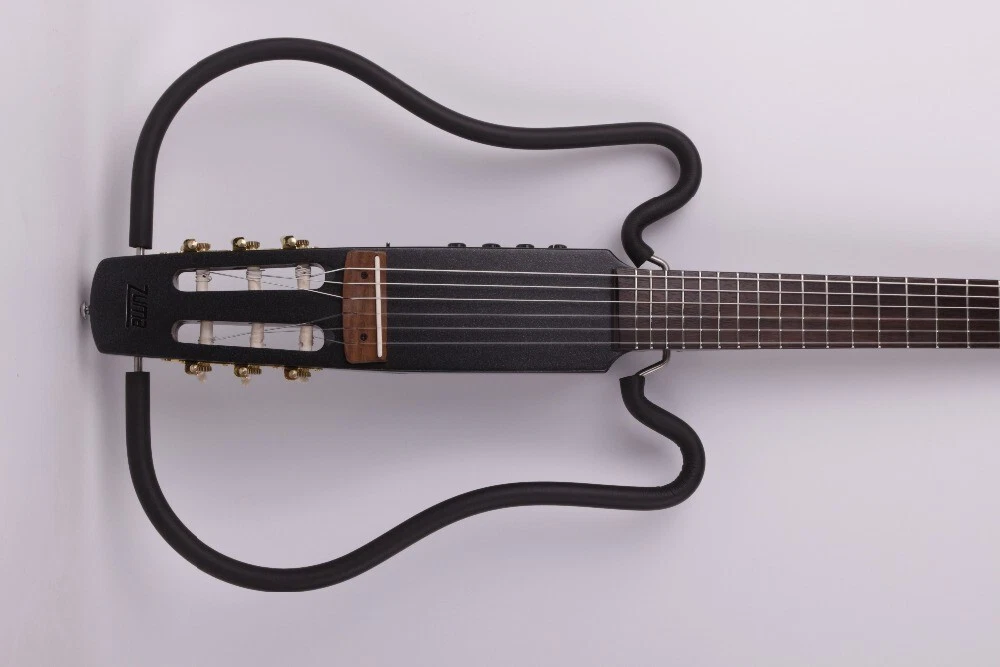 New Design Nylon String Headless Classical Silent Electric Guitar Built In  Effect Travel Portable Free Shipping - Guitar - AliExpress