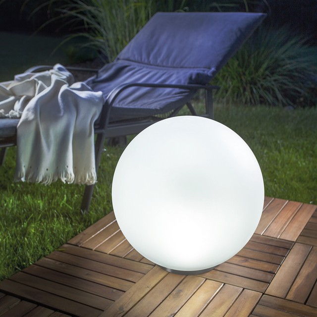 Solar Leuchtkugel 40cm Lichtfarbe Einstellbar Solarleuchte Garten Esotec 102611 Gunstig Kaufen Ebay