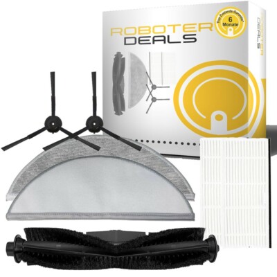 Zubehör Set (Ersatzteile) für Lydsto R1 (2x Pad, 2x Seitenbürste 1x Hauptbürste,