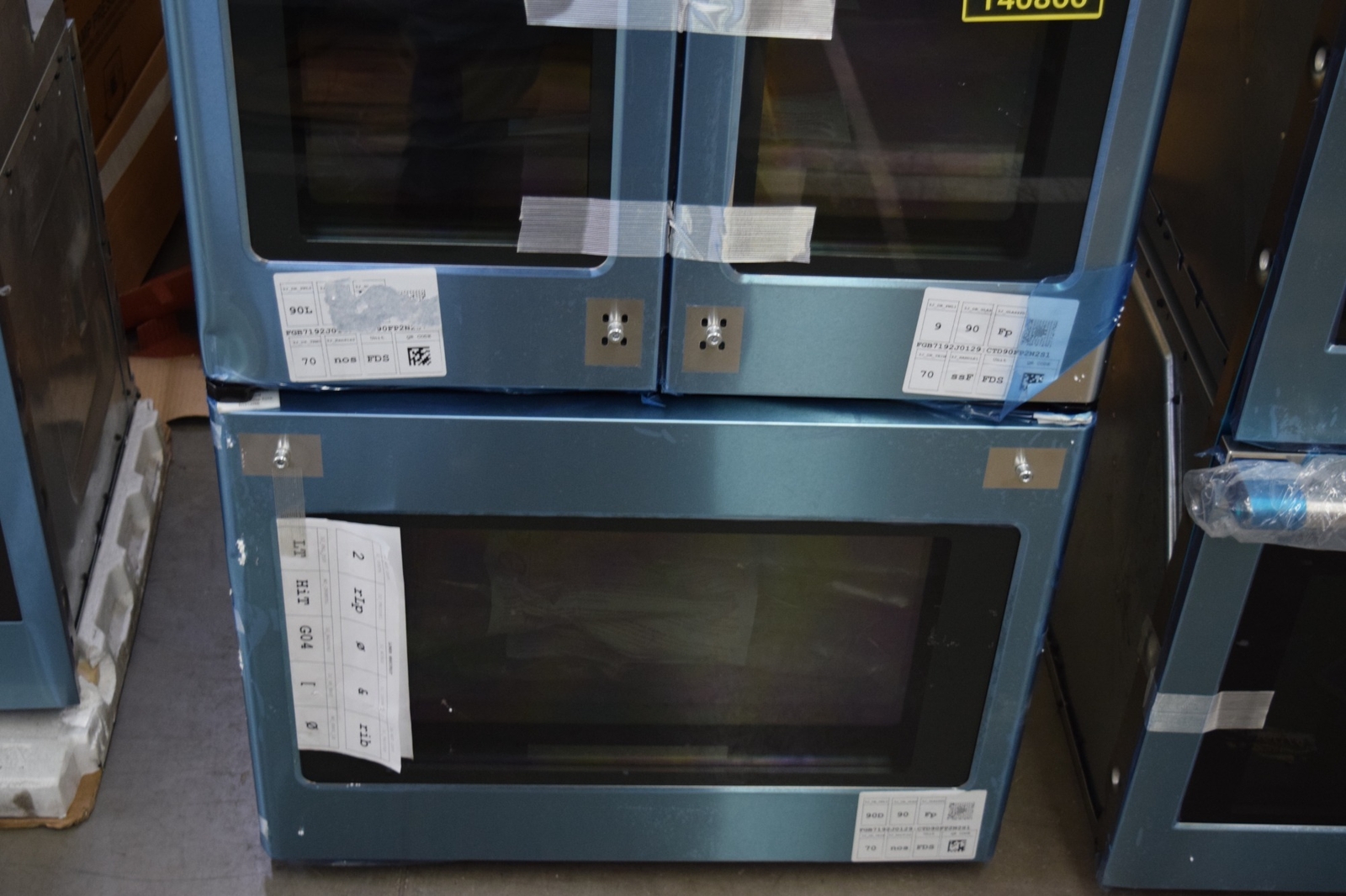 GE Café CTD90FP2NS1 30" Stainless French Door Double Wall Oven NOB