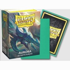 Matte Aurora 100 ct Dragon Shield Sleeves Sta...