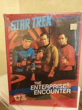 Star Trek The Enterprise ^4 Encounter Game Vintage 1985 West