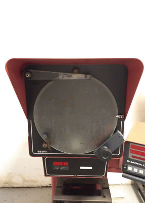 売却済み 11450 STARRETT SIGMA VERTICAL BENCH OPTICAL COMPARATOR, QUADRA