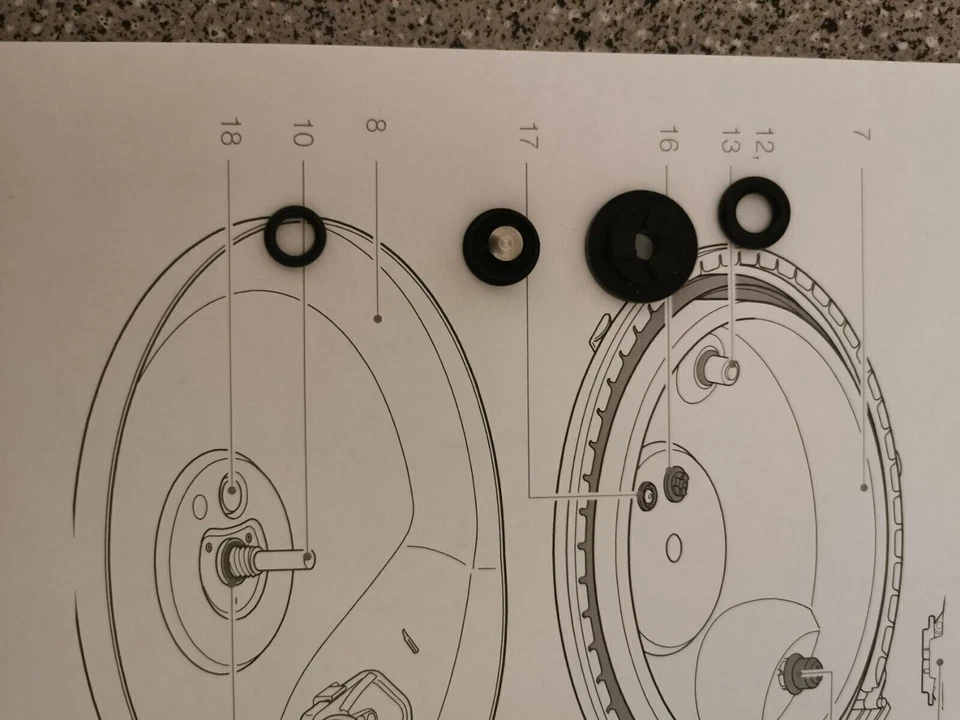 AMC Ersatzteil Secuquick Dichtsätze Sicherheitsventil, O-Ring - Bild 3 von 4