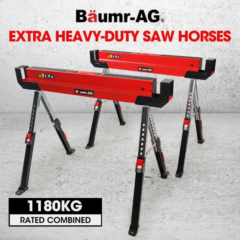 Excel steel sawhorse deals