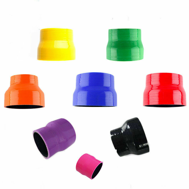 5" To 5.5" ID (127mm To 140mm) Straight Silicone Reducer Coupler - Intercooler Hose, Black
