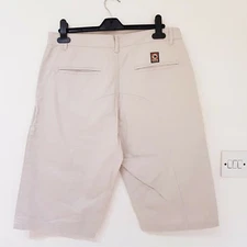 Spiewak Mens Chino Khaki Shorts Casual 100% Cotton Cargo Combat Half Pant Sz 32