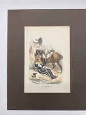 Lot 10 gravures uniforme 1er Empire Soldat Par Bellangé Cavalerie