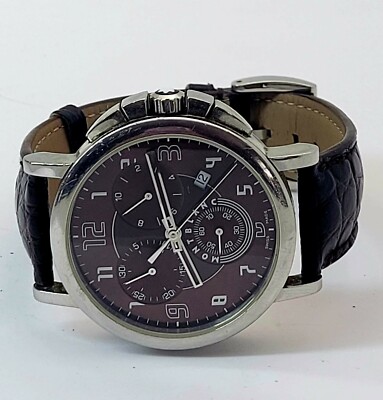 Mont Blanc Men's Summit XL Brown Dial Brown Leather Strap Watch